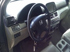 2008 HONDA ODYSSEY, GRAY, TOURING MODEL, 3.5L, AT, FWD,   A26307
